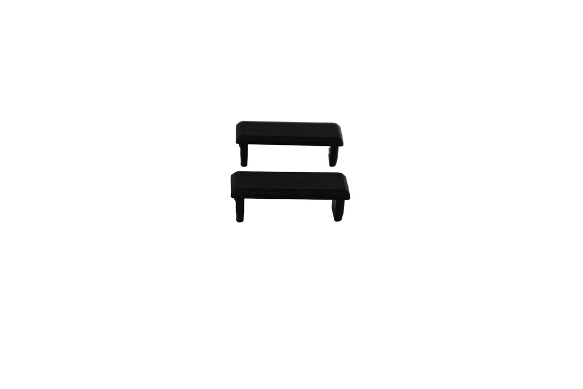Plastic Caps for 40x15 Middle Strength Channel for DIY Horizontal Maxi ...