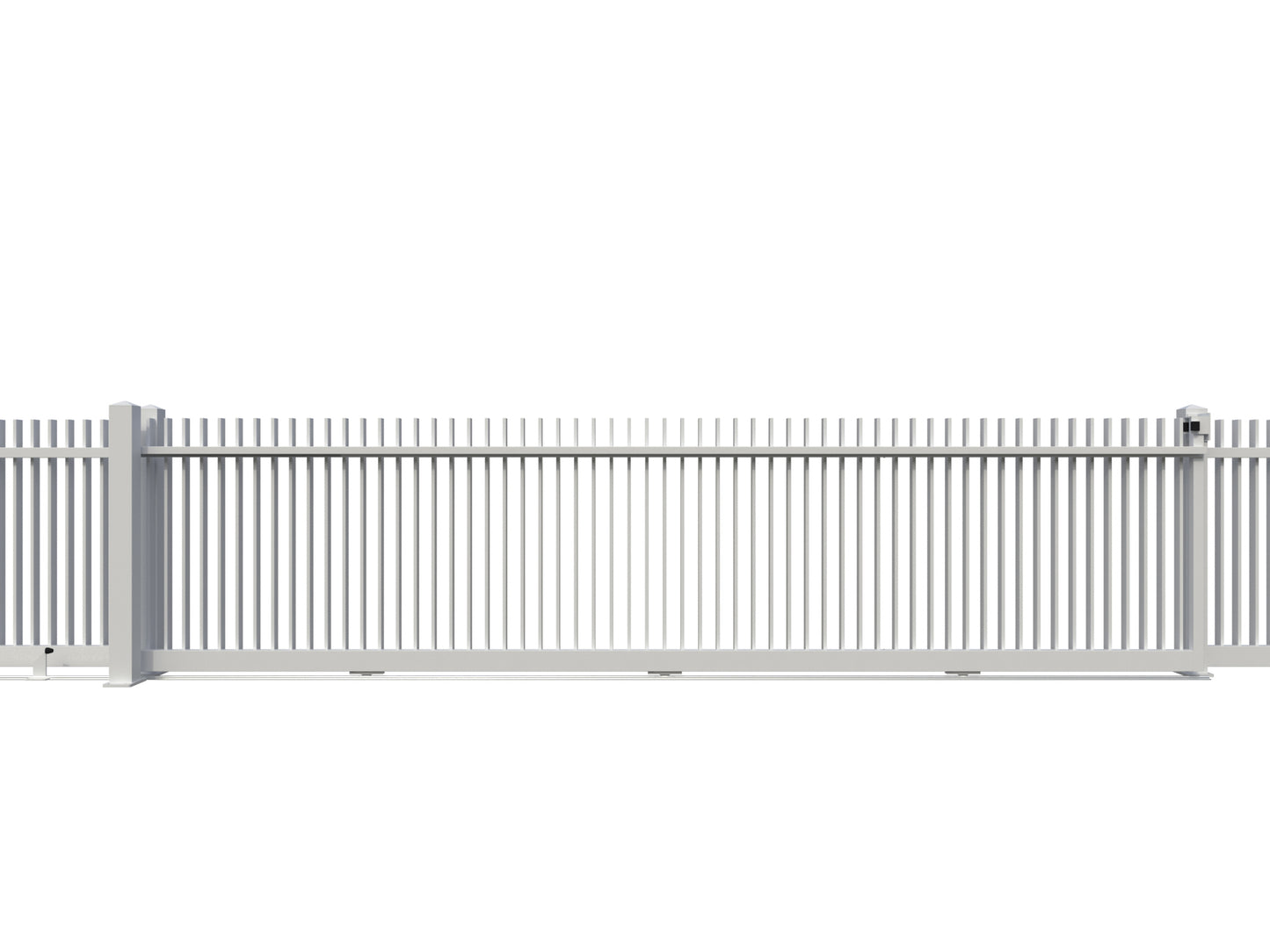 Aluminium Mini Blade Sliding Gate Package