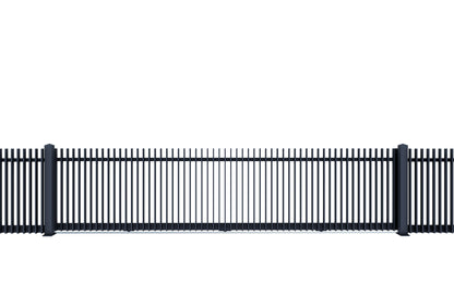 Aluminium Mini Blade Sliding Gate Package