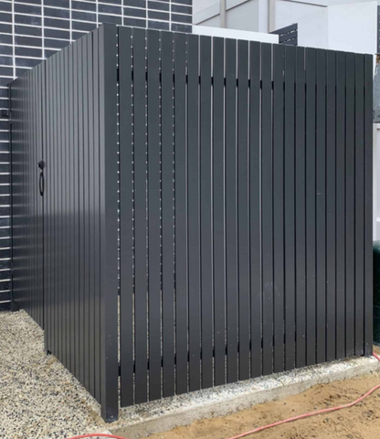 Aluminium Mini Picket Gate-Left Side Handle