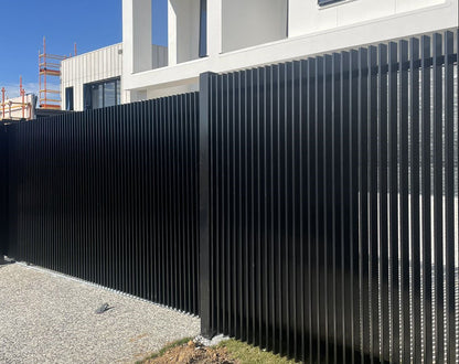 Aluminium Mini Blade Sliding Gate Package