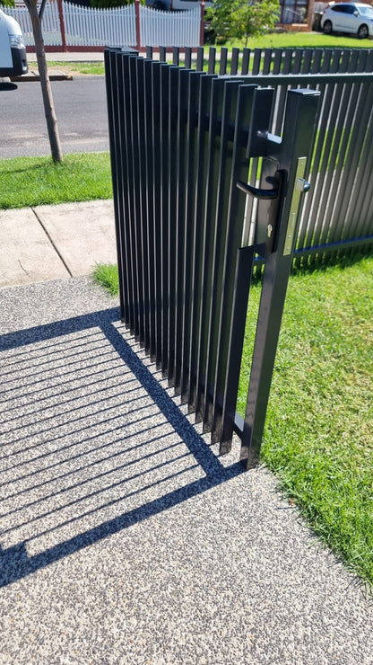 Aluminium Maxi Blade Gate-Right Side Handle