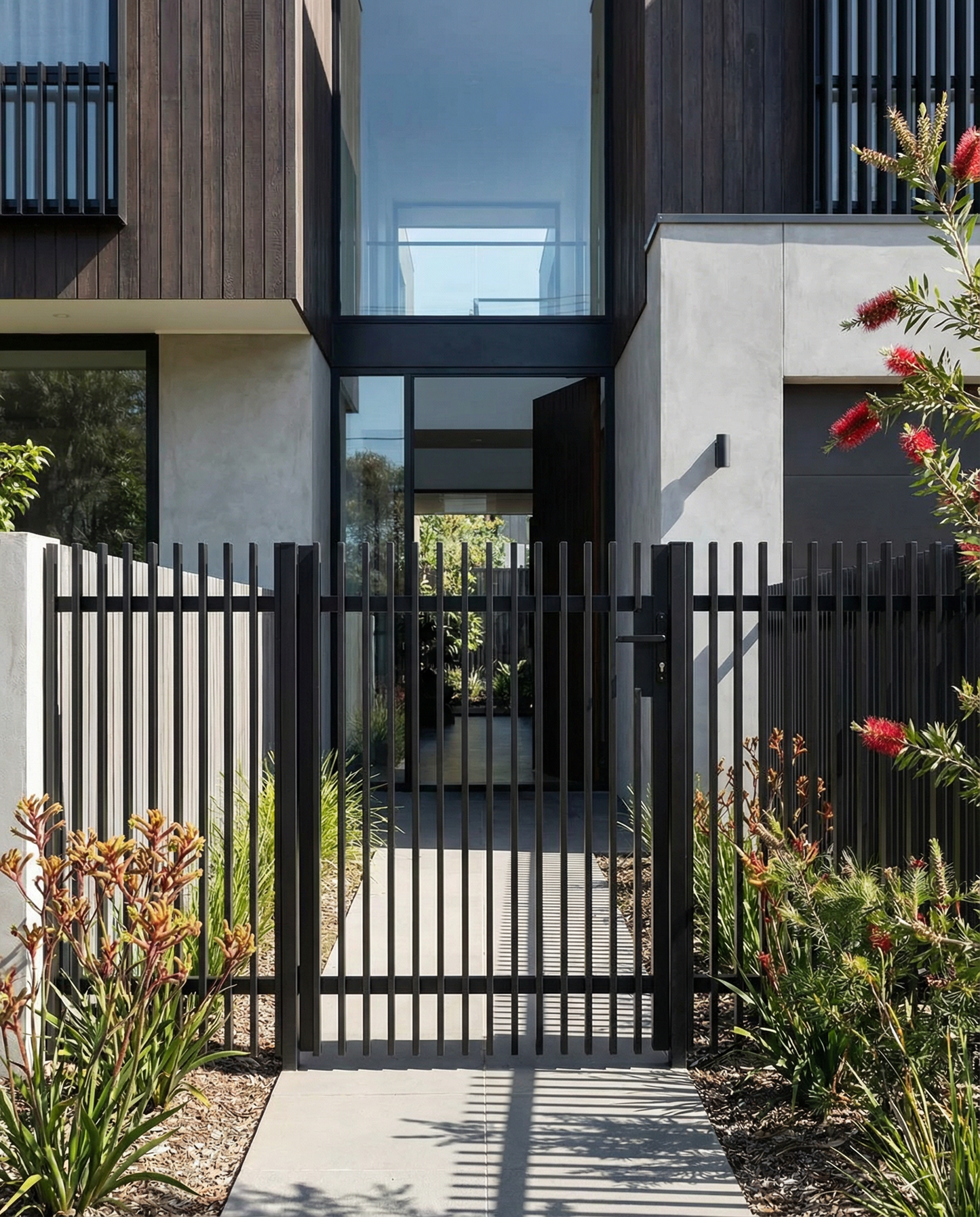 Aluminium Maxi Blade Gate-Left Side Handle