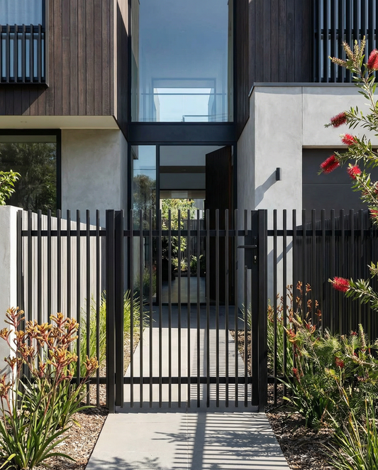 Aluminium Maxi Blade Gate-Left Side Handle