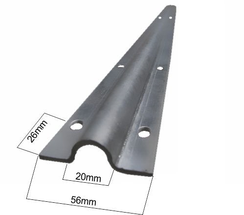Sliding Gate Ground Track Galvanised Steel- 3000mm