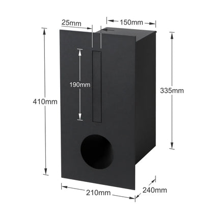 Slimline Vertical Slot Letterbox