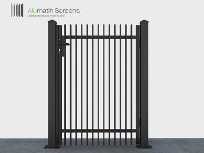 Aluminium Maxi Blade Gate-Right Side Handle